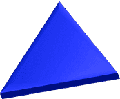 Blue WePari graphic shape
